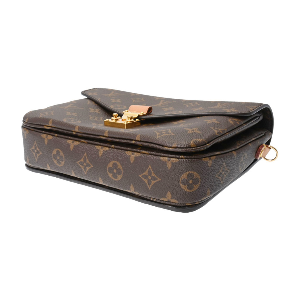 LOUIS VUITTON Monogram Pochette Metis MM Brown M44875 Women's Canvas Bag - Picture 5 of 12